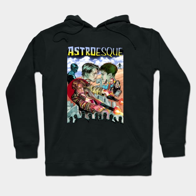 ASTROESQUE no.1 Red Rocket 7 spin-off flick! Hoodie by MICHAEL ALLRED